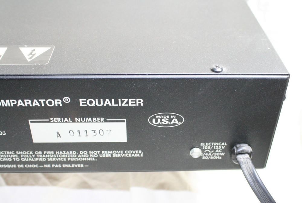 Soundcraftsmen Pro-EQ 22 Equalizer - Studio Rackmount - Nice