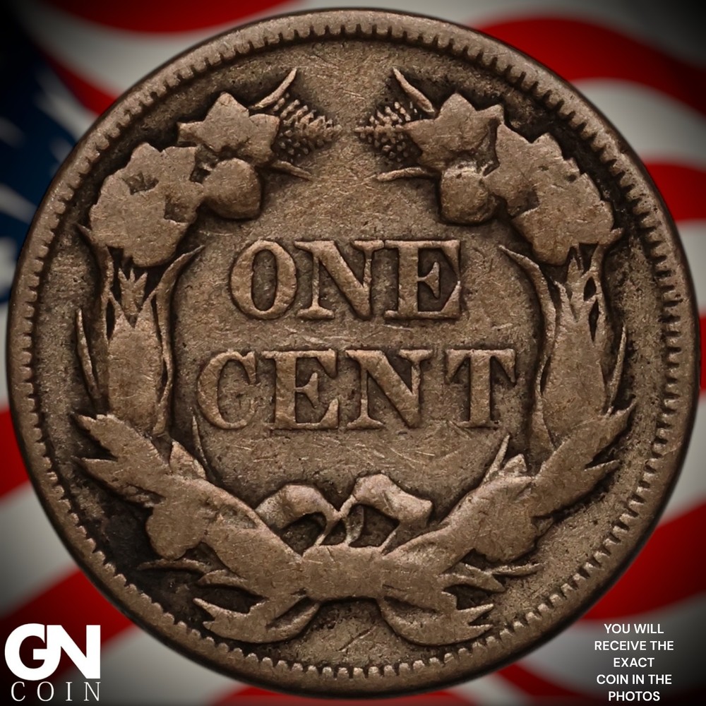 1857 Flying Eagle Cent Penny Z8027