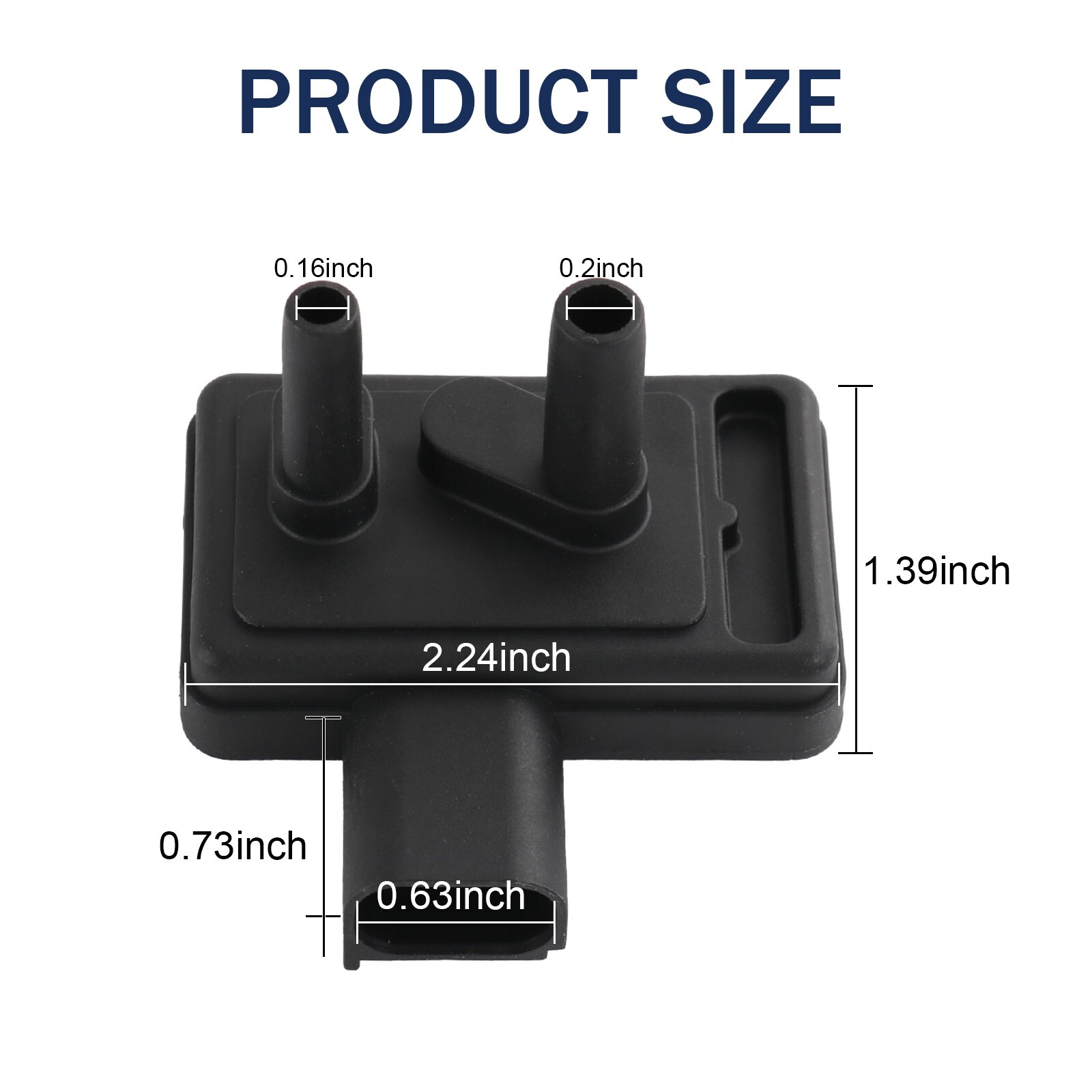 DPFE4 EGR Pressure Feedback Sensor MOTORCRAFT For Ford Pickup Truck