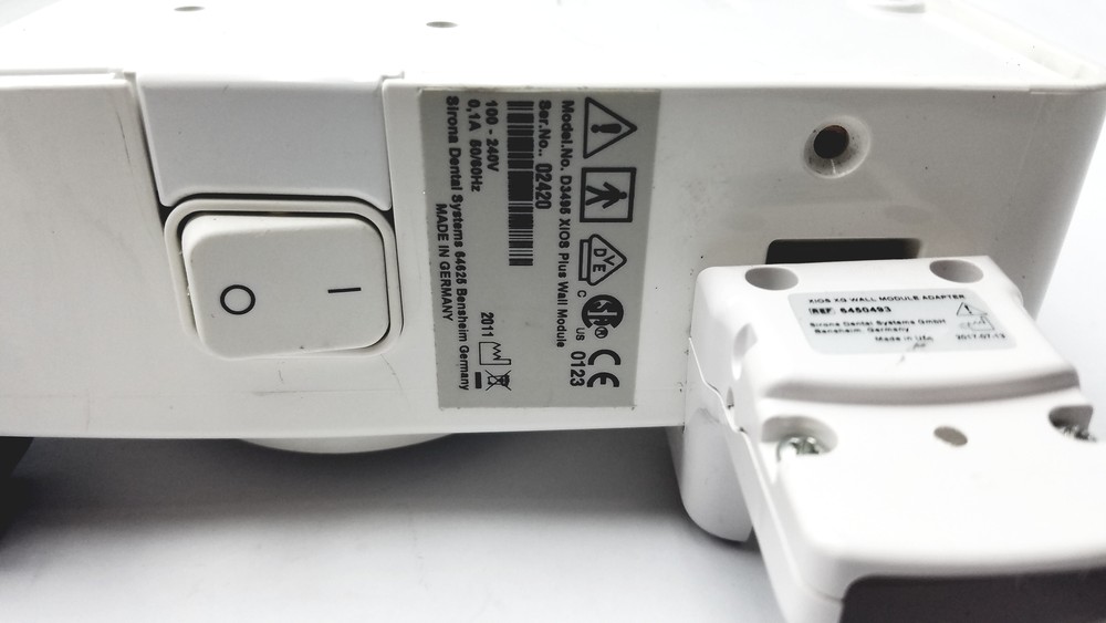 Sirona Model No D3495 XIOS Plus Wall Module With Adapter