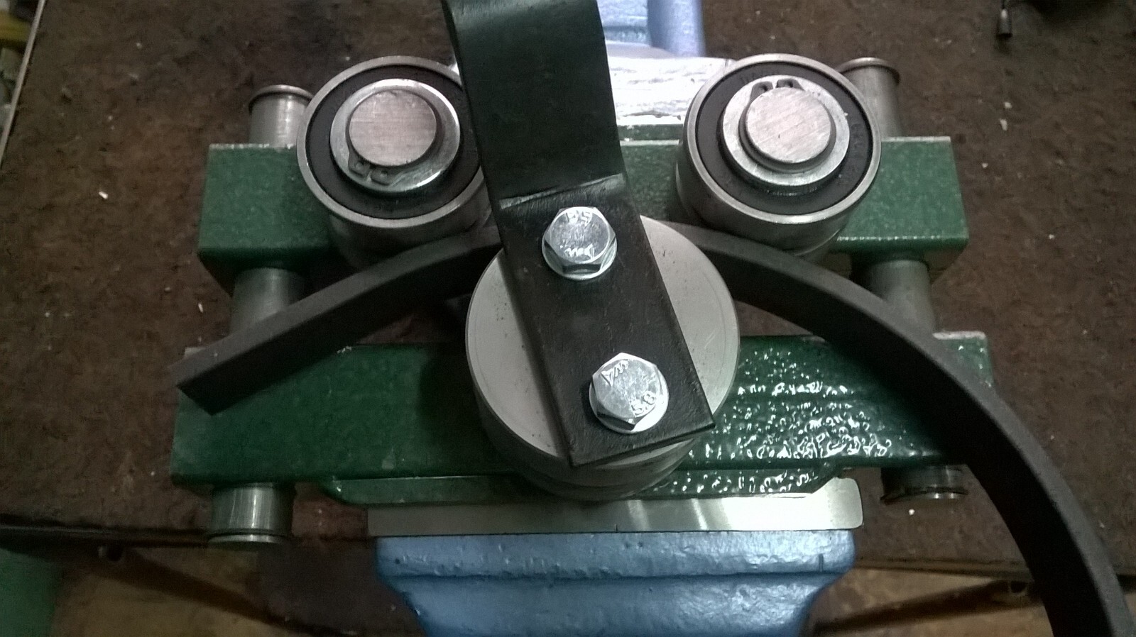 Manual RR-150 Ring Roller | Roller Bender for Steel Rods, Flat Bars, Pipes