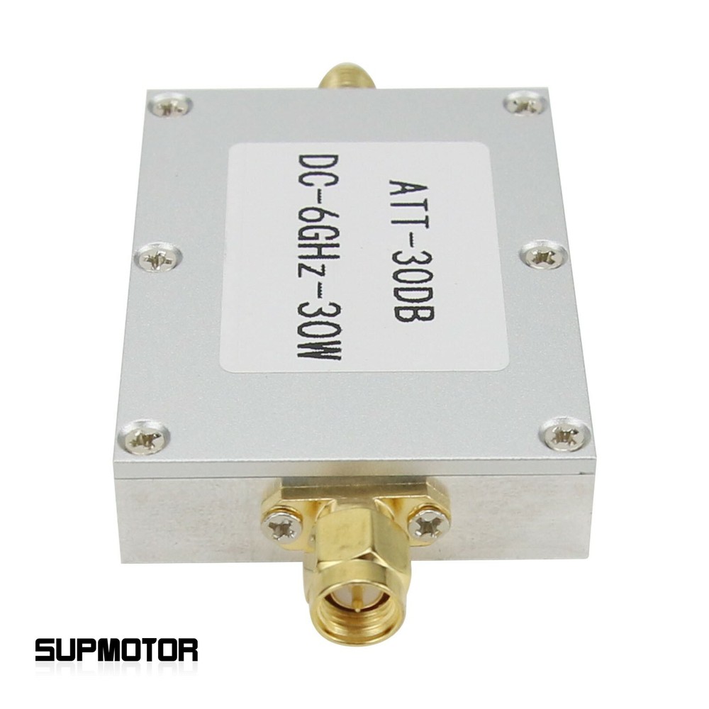 DC-6GHz RF Attenuator fixed Attenuator Female + SMA for Power Meter Analyzer
