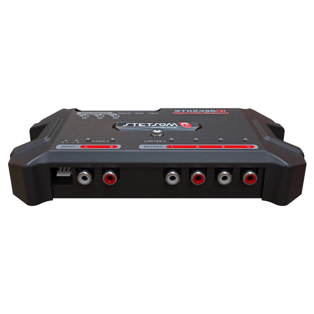 Stetsom STX2436/Digital Audio Processor 2 Channels 4 Way Bluetooth-DSP Crossover