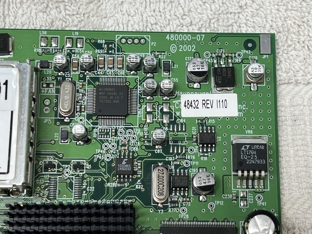 Hauppauge (WinTV) 48432 (WinTV) 6002365 Untested