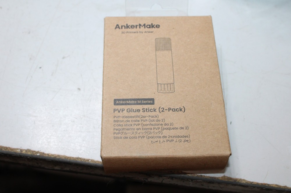 AnkerMake PVP Glue Stick Compatible with  AnkerMake 3D Printer  (2 Pack）