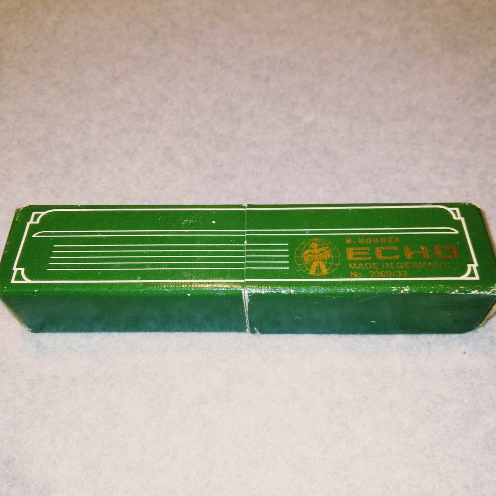 Vintage Harmonica M Hohner Echo Key C *Read*