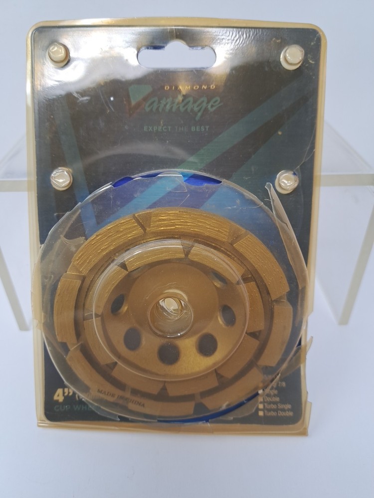 4" Double Row Cup Wheel