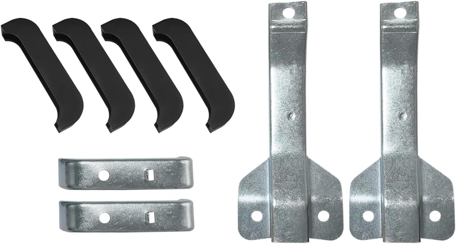 4 Core Heavy Duty Radiator Bracket Kit for All Chevy Blazer Suburban/With GMC Ji