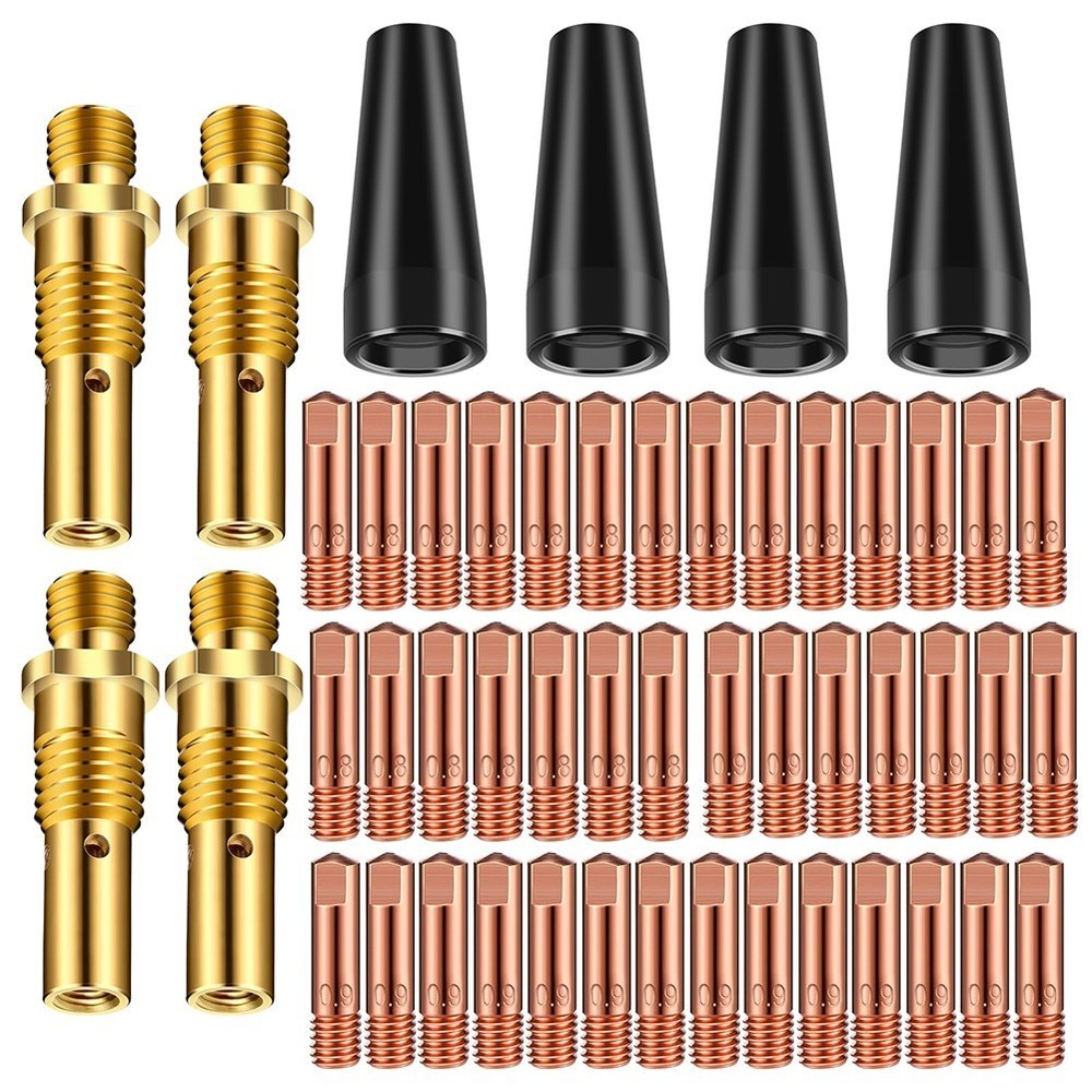 Complete Range of 50PCS Welding Accessories Including Diffusers and More