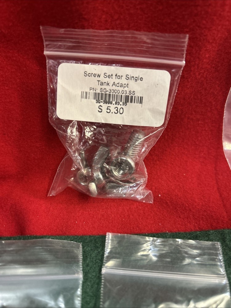 Scuba Misc Hardware Box Lot