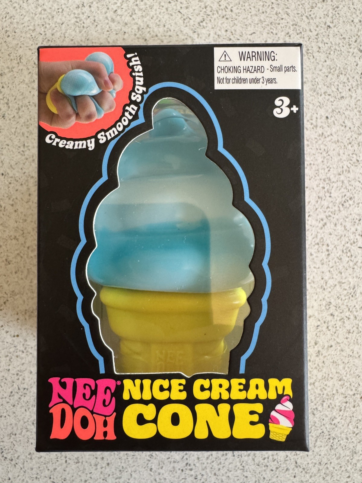 Schylling NeeDoh Nice Cream Cone Viral TikTok Fidget Stress Toy Pick Your Color