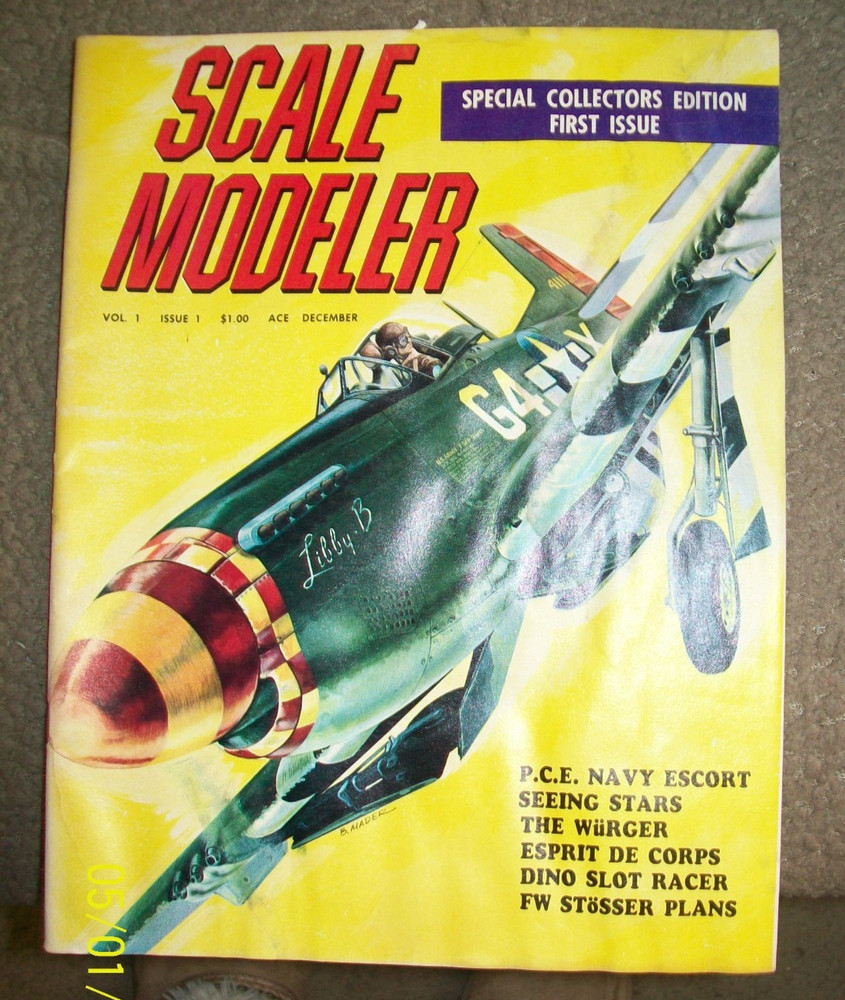 SCALE MODELER Magazine-First Issue-Dec 1965 VOL. 1 #1