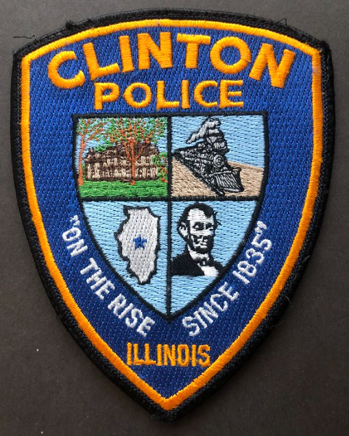 Clinton Illinois IL Police Sheriff Patch