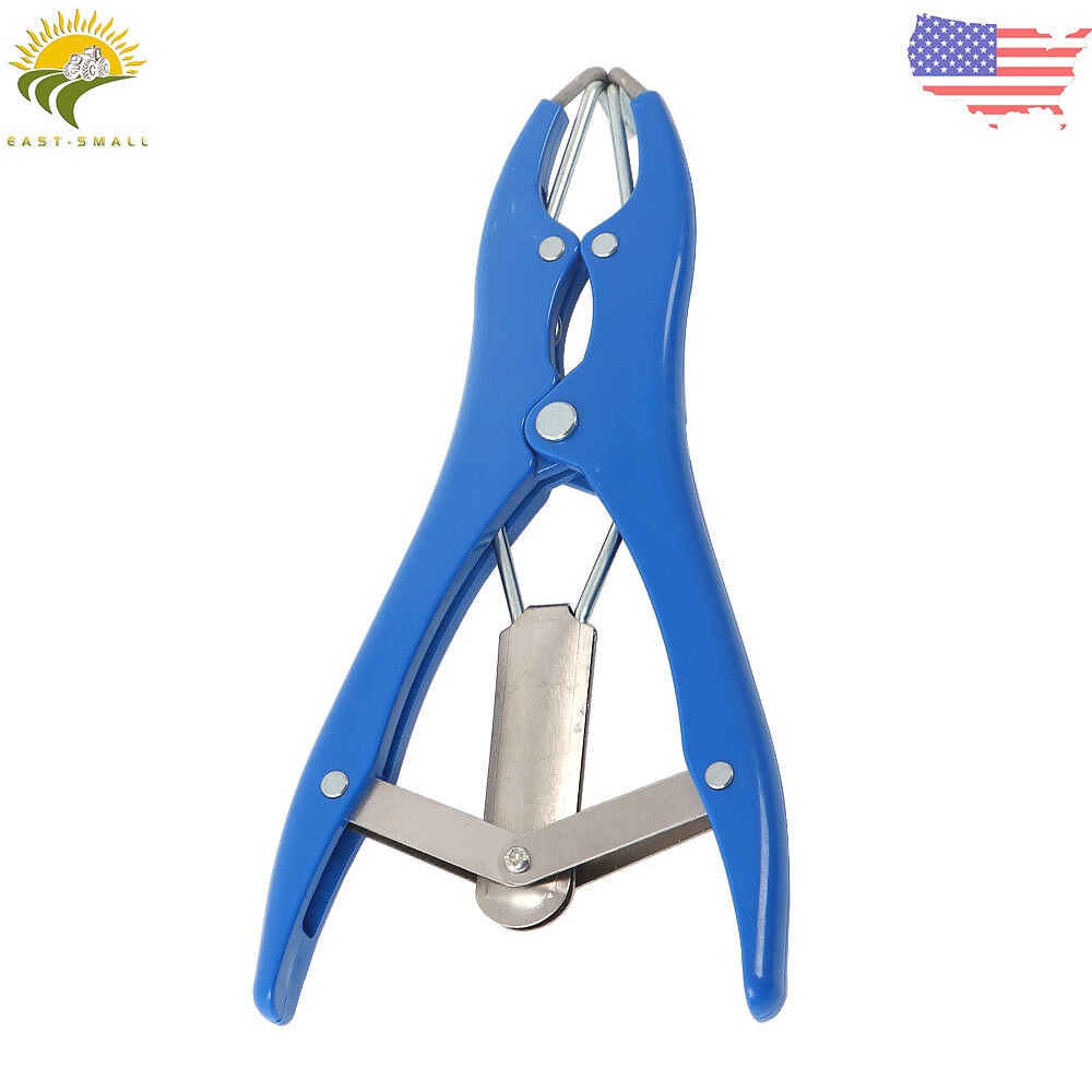 Bander Docking Elastrator Sheep Lamb Castration Applicator ＋ 100 Marking Ring