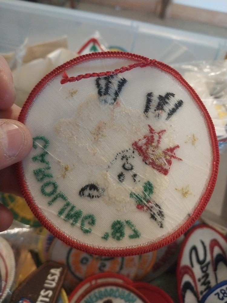 CAROLING '87 Lamb NOS Patch, 3"