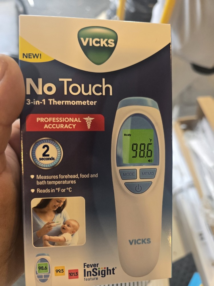 Vicks No-Touch 3-in-1 Thermometer
