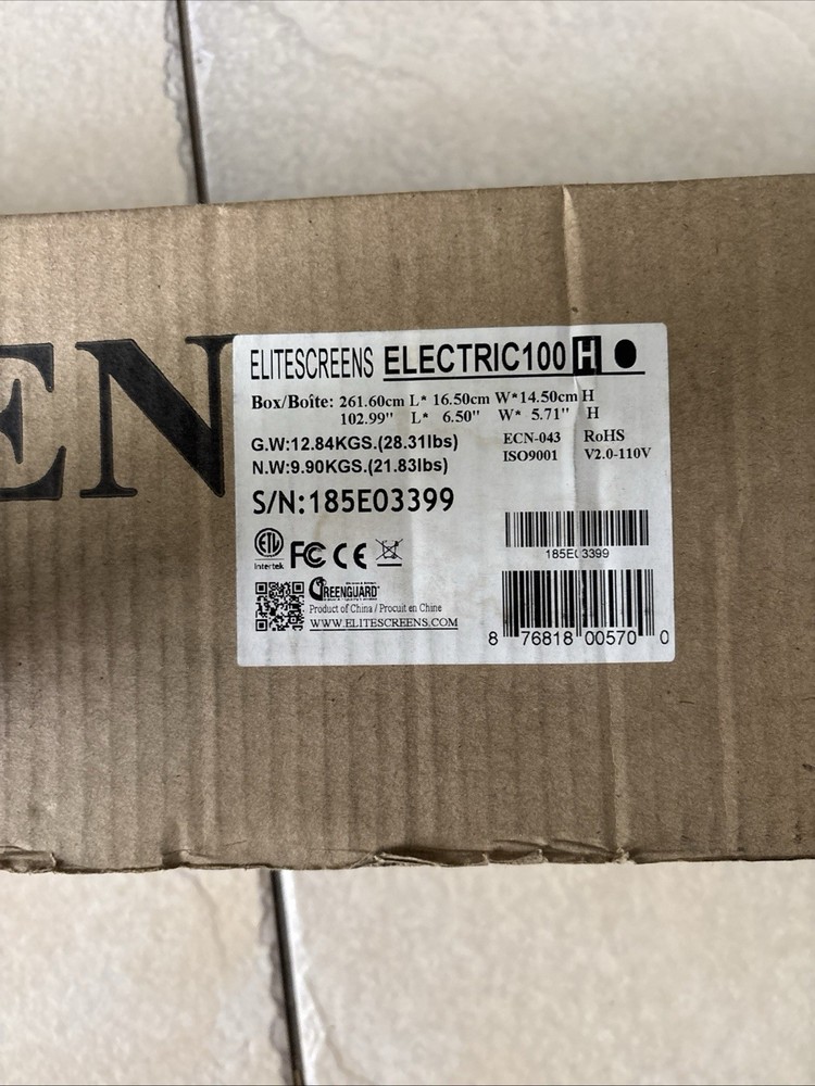 Elite Screen Projector