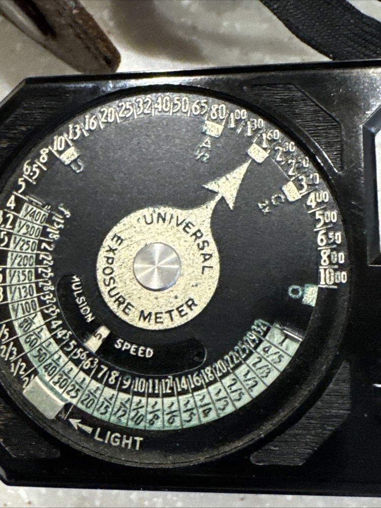 Weston Leicameter Model 650 Light Exposure Meter w/Case