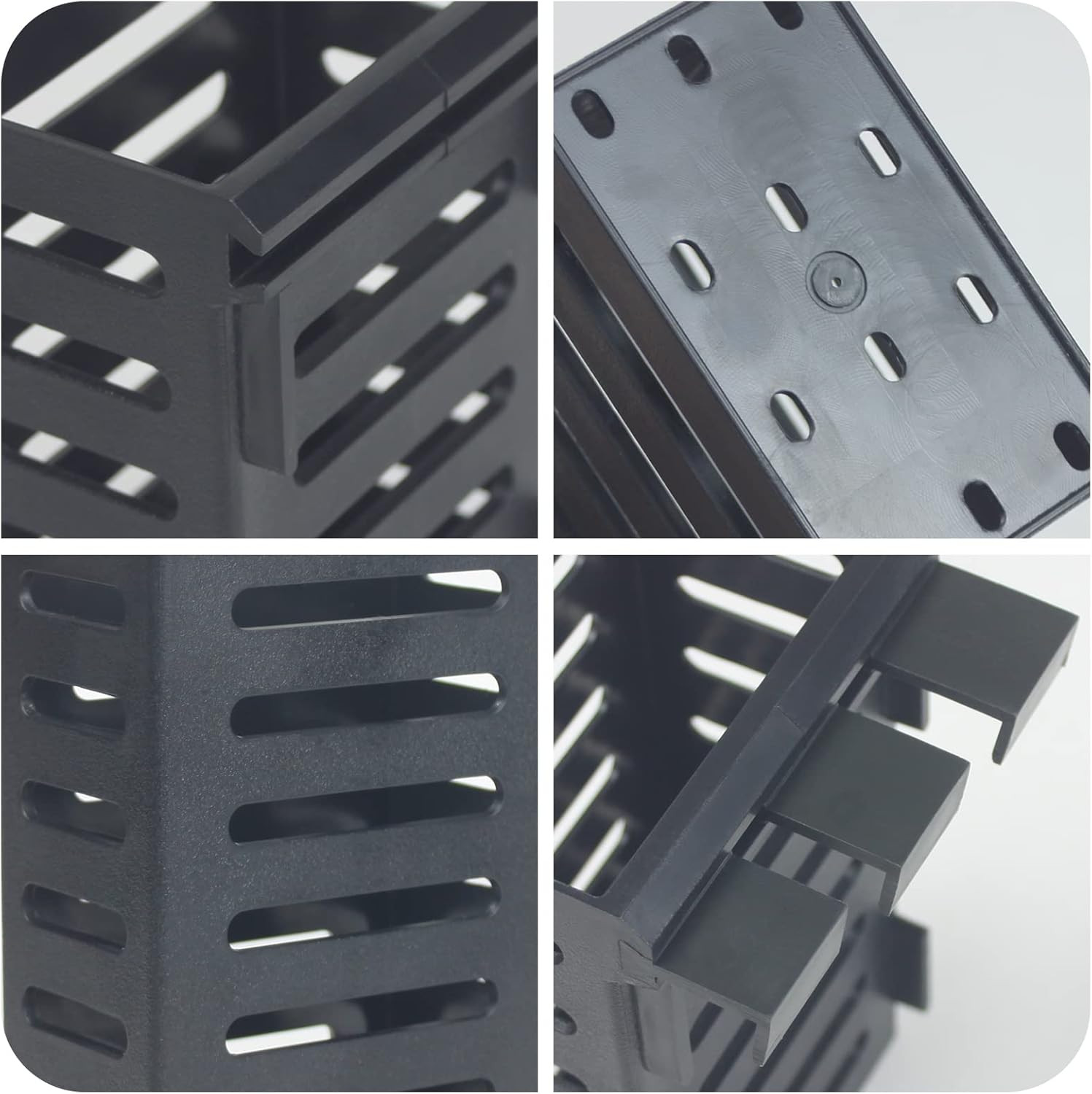 4 Pcs Aquarium Plant Holder, Fish Tank Plant Holder with Hooks and Suction Cups,