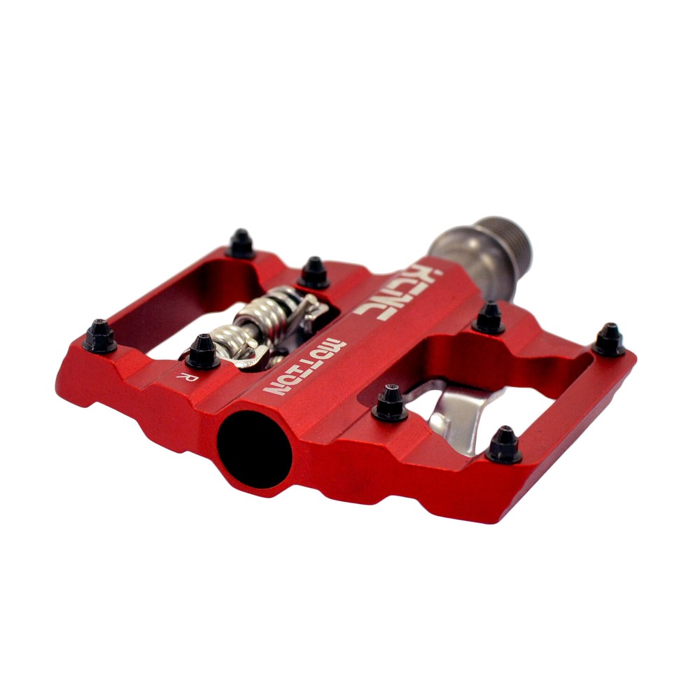 KCNC KPED13 Lightweight MTB Clipless Platform Pedals , Red