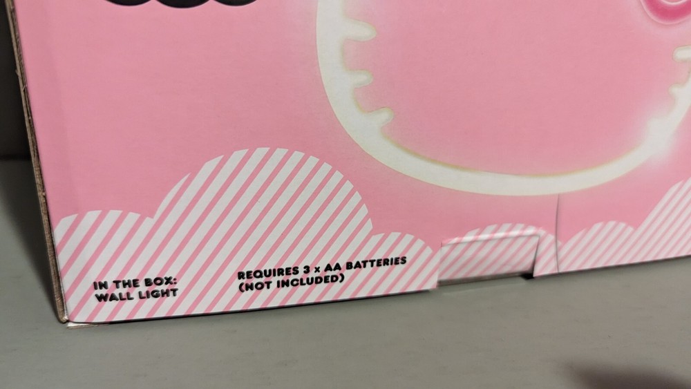 Hello Kitty - Pink & White - Neon LED Light - USB Powered