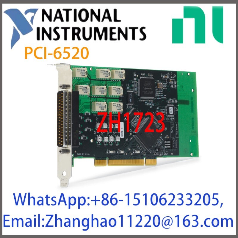 NI PCI-6520 779443-01 Digital Input/Output PC-based DAQ Devices