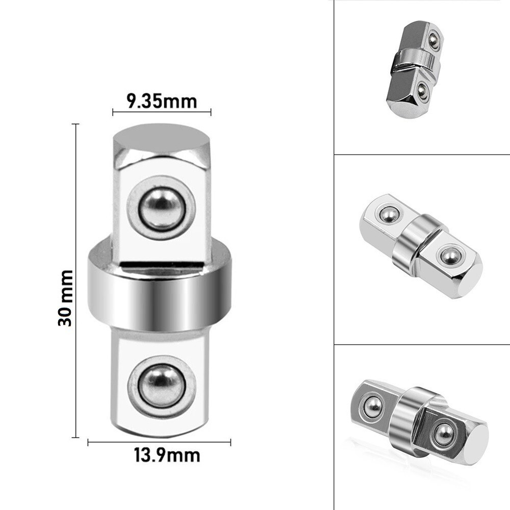 3/8 Double-head Hex Socket Wrench Adapter Extension Rod Driver Conversion tool