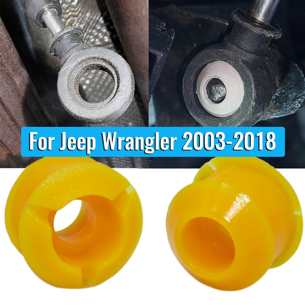 2PC Automatic Shift Cable Linkage Bushing Repair Kit For Jeep Wrangler 2003-2018