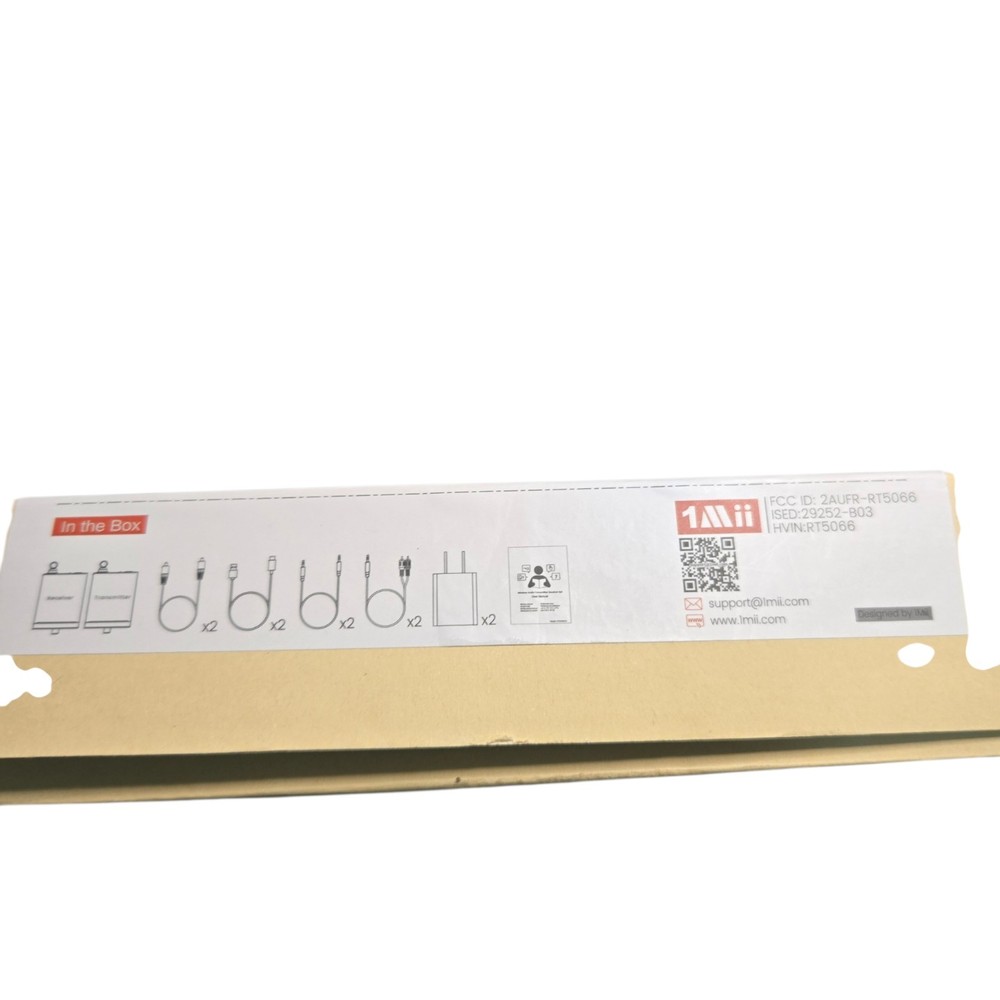 1Mii 2.4GHz RT5066PRO Wireless Audio Transmitter and Receiver Set