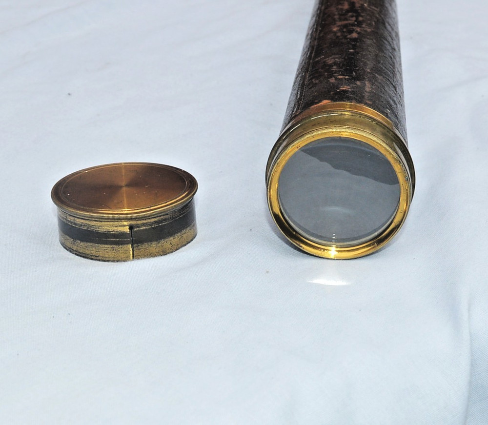Single draw telescope by Troughton & Simms. War Dept.
