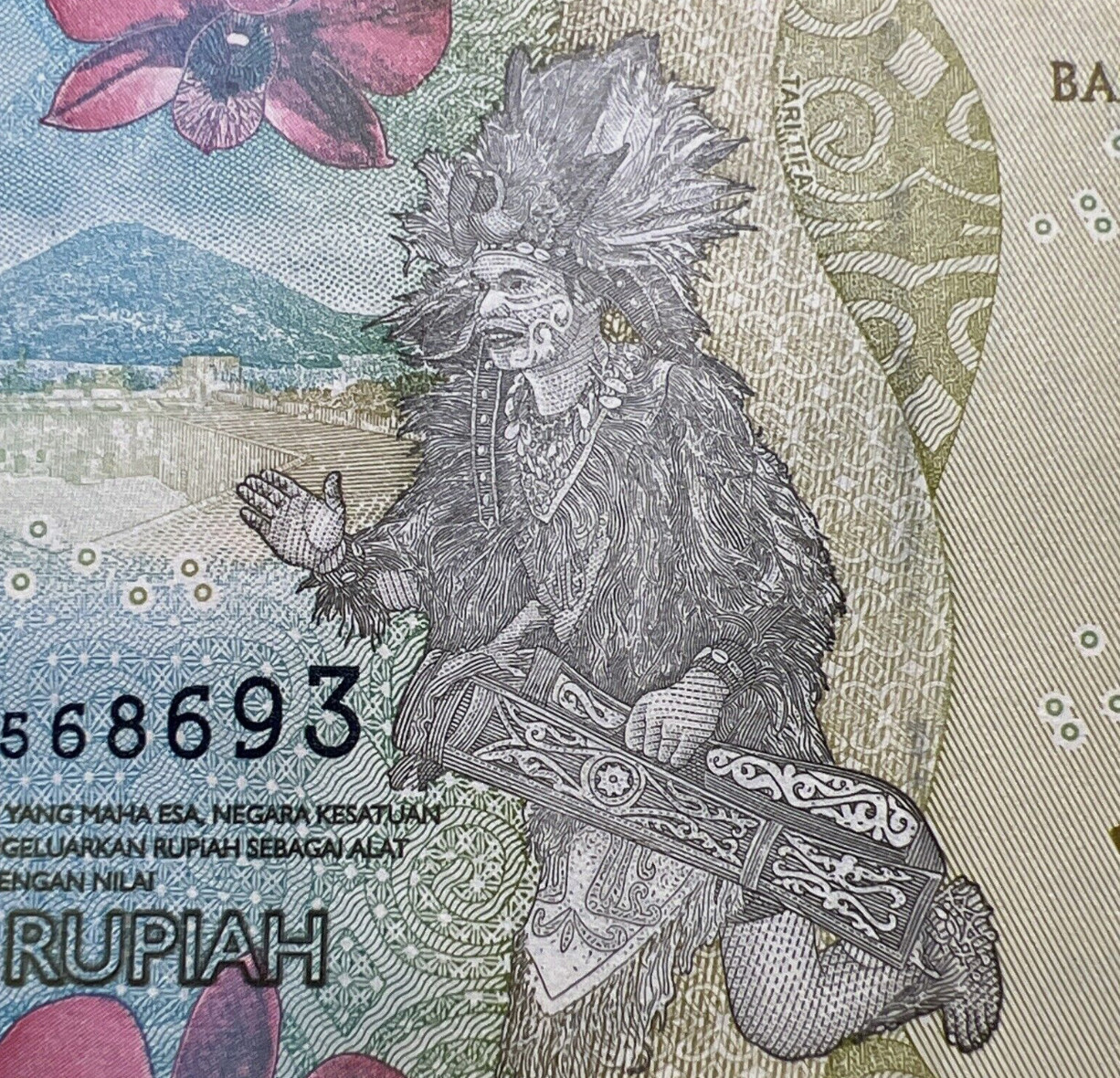 Indonesia NEW Currency, CIRCULATED 1000 Rupiah 2023, World Paper Money P-162a.1