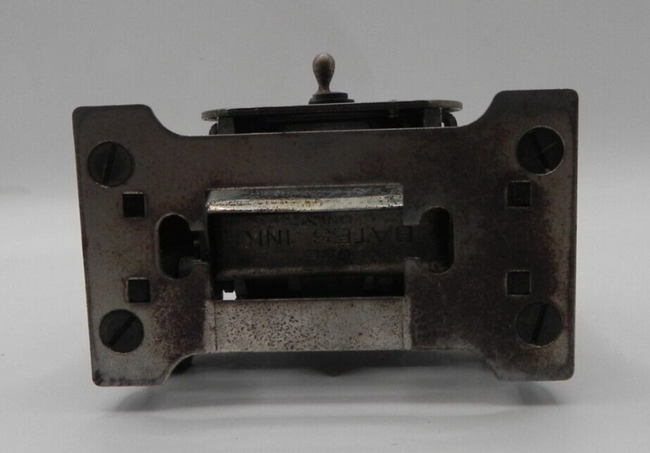 Vintage Bates Multiple Movement Numbering Machine Stamp 6 Wheels Style E