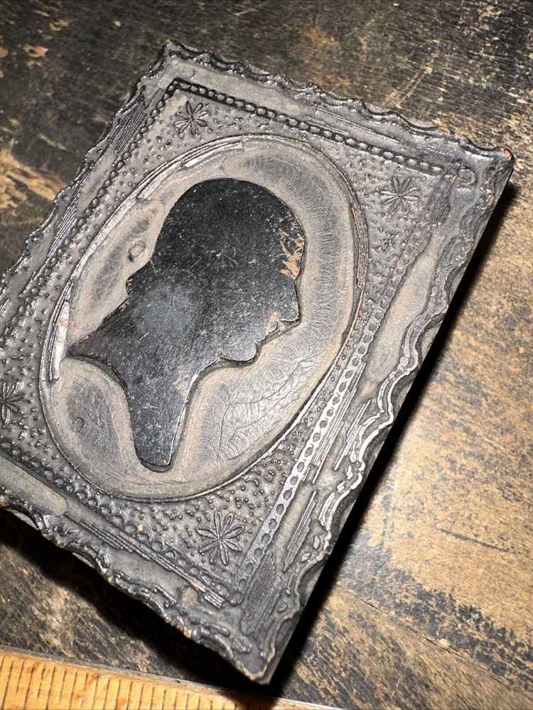 Print Block ( Man’s Side Profile ) Nice Details!!