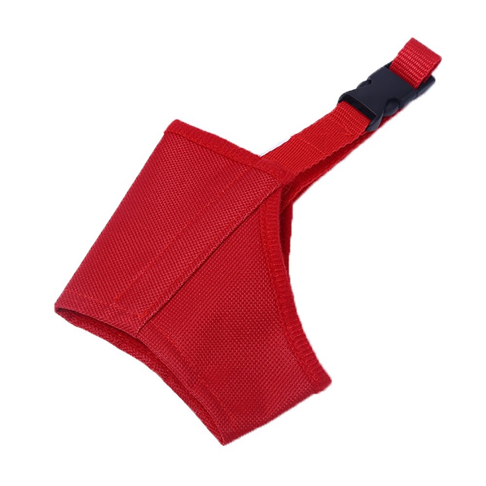 Pet Soft Covered Muzzle Adjustable Breathable Mouth Muzzle Dog Muzzle DIY ◆