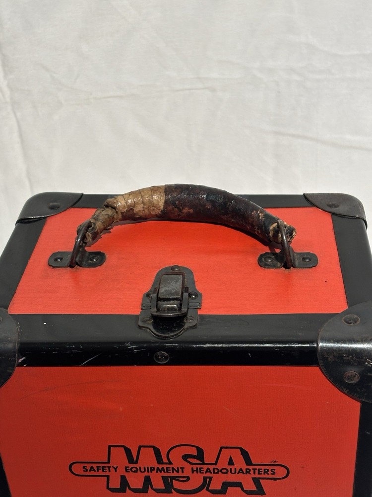 Vintage MSA Gas Mask Case