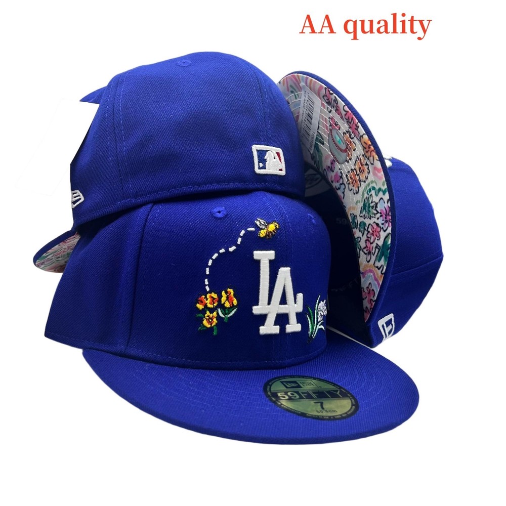 New MLB Los Angeles Dodgers Authentic Era Basic 59FIFTY Fitted Hat-NWT
