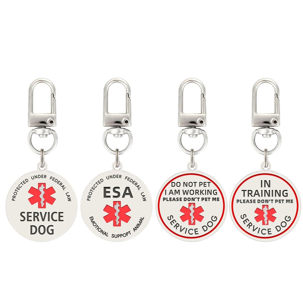 in Training Patch 2 Pcs, in Training Tag Removable to Collar, Harness Medium-...