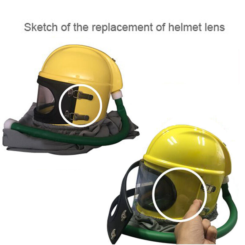 US Safety Sandblast Helmet Sandblaster Sandblasting Hood Protector Gear