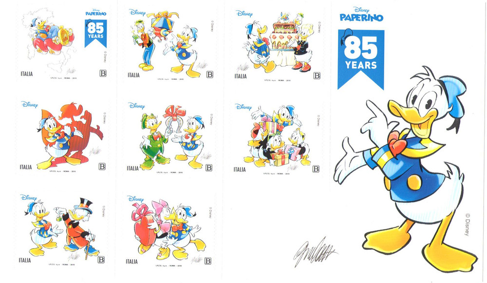 2019 Italy, complete year, 73 values + 5 sheets, MNH**