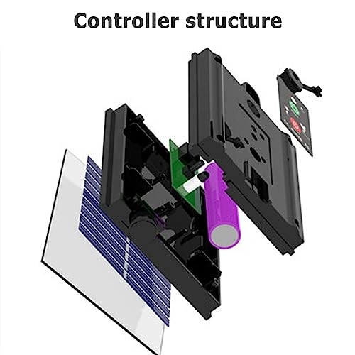 Solar Battery Box for LED String Lights, Outdoor String Lights Control 3V