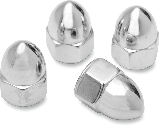 DS Chrome Ware Acorn Nuts .5"-20