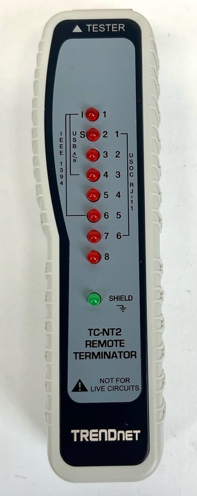 Trendnet Network Cable Tester with Tone Generator USB/firewall Adapters TC-NT2