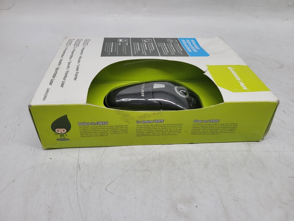 IOGEAR Phaser 3-1 Presenter/Mouse/Laser Pointer