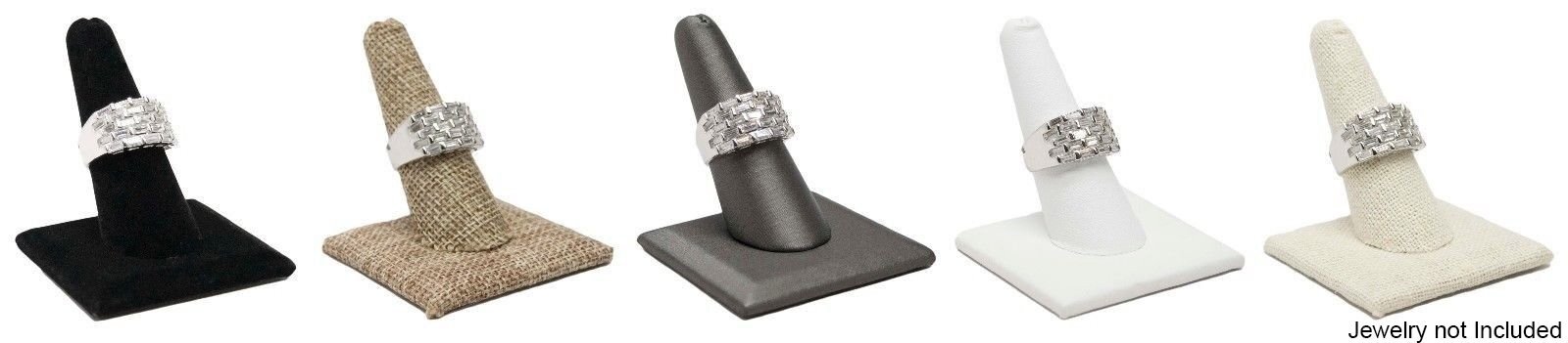 Novel Box Single Finger Ring Display Stand Holder Jewelry Display 2X2X2"