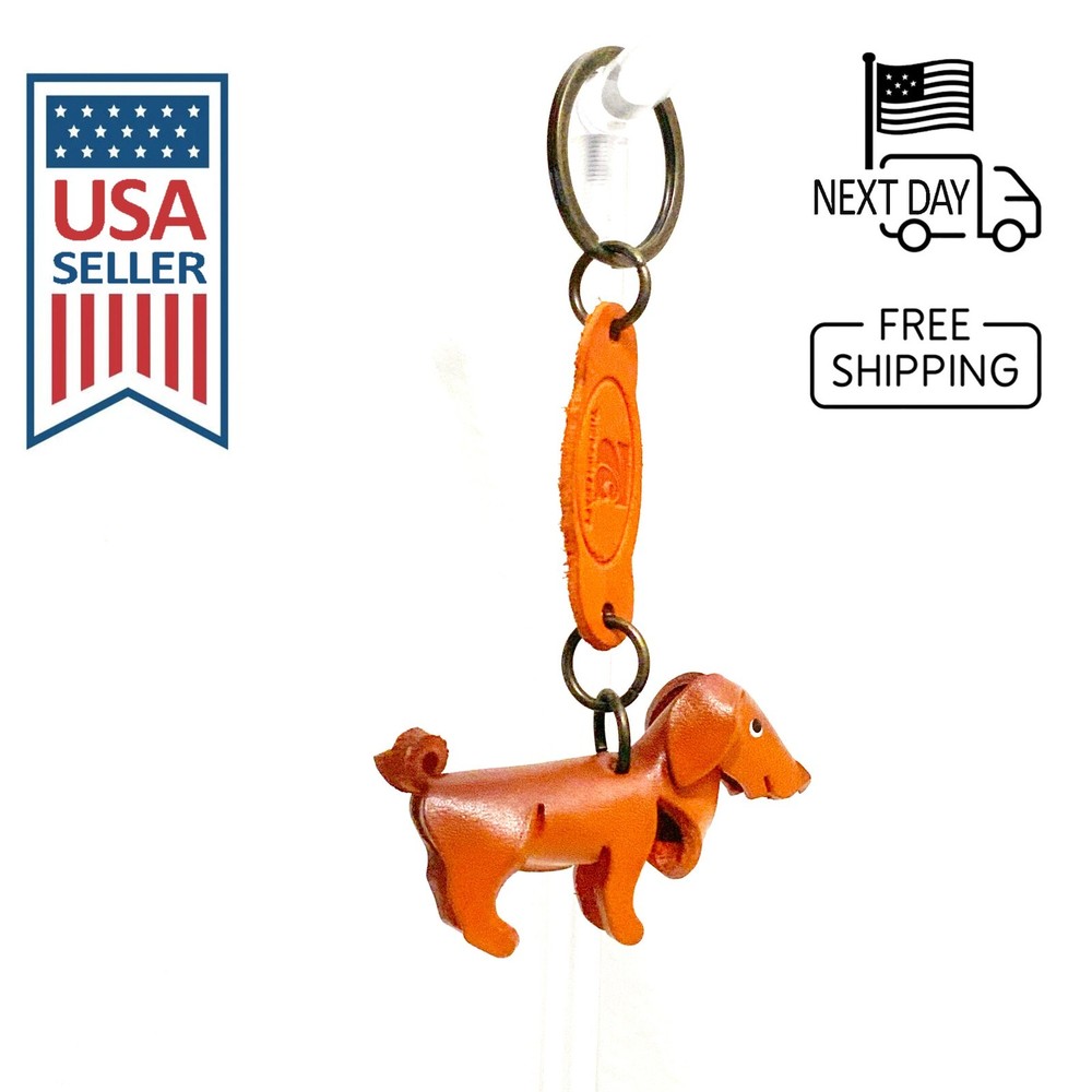 LABRADOR RETRIEVER Handmade Leather Keyring #2