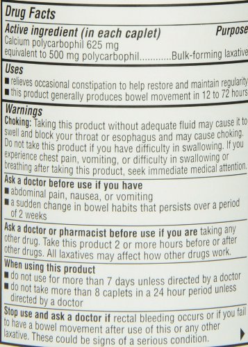 Fibercon Fiber Therapy For Regularity Supplement 140 Caplets