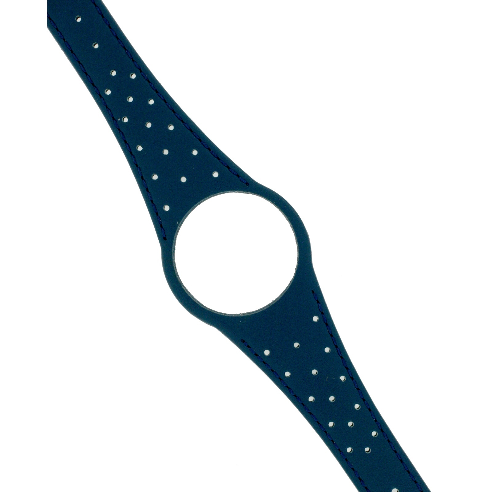 Watch Band fits Omega Dynamic Strap Black Blue