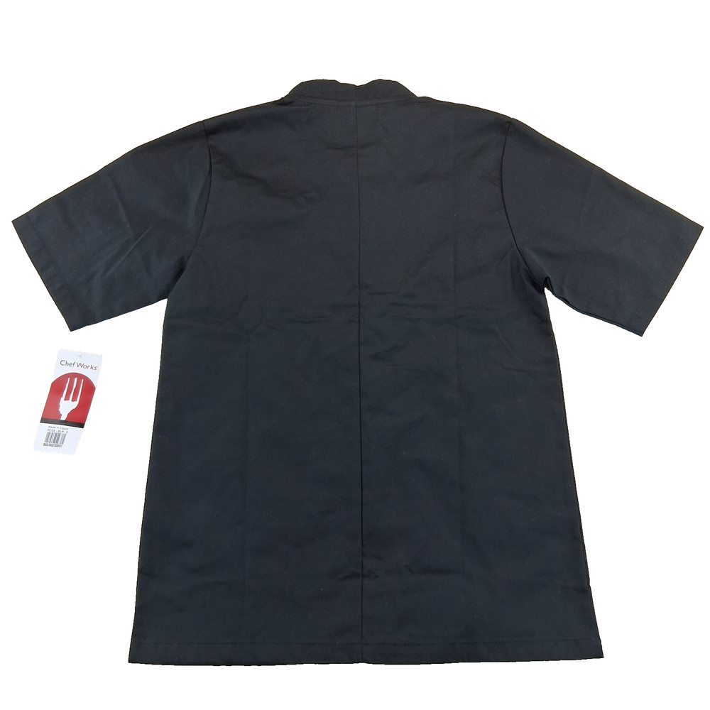 Chef Works Unisex Black Check Jacket Size Small