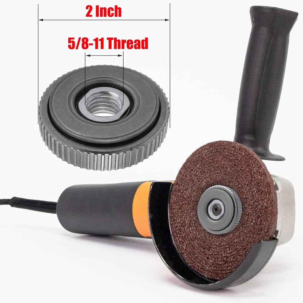 5/8"11 Grinder Nut Quick Release Angle Grinder Flange Nut 5/8-11 Grinder Locking