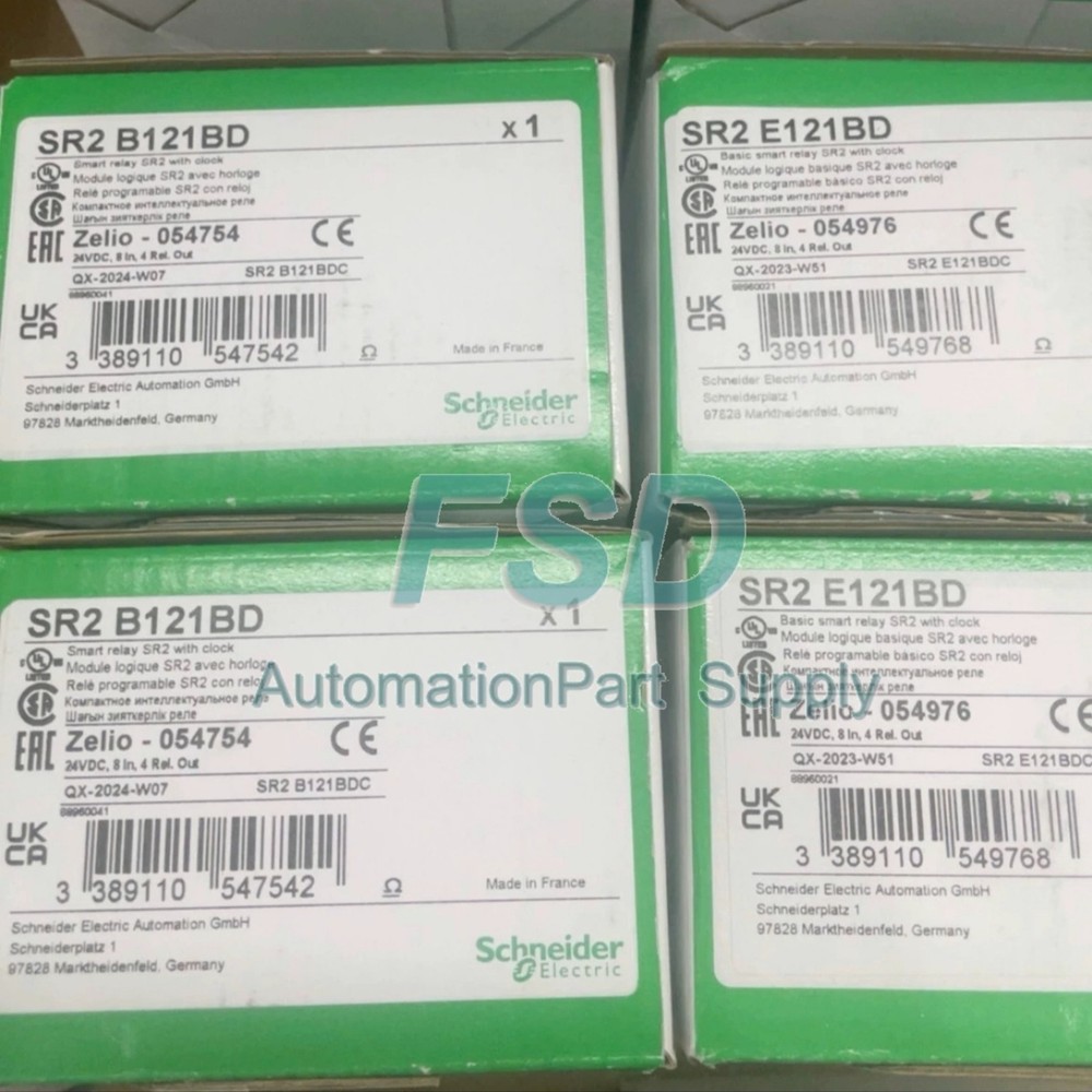 Schneider SR2B121BD Logic Control Relay 1 PCS New Box